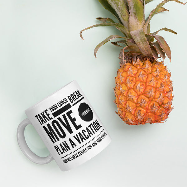 Take your lunch break- self care Ceramic Mug